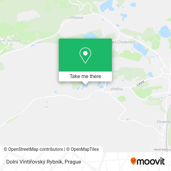 Dolní Vintířovský Rybník map
