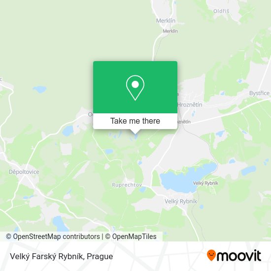 Velký Farský Rybník map