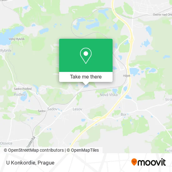 Карта U Konkordie