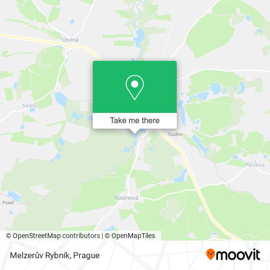 Melzerův Rybník map