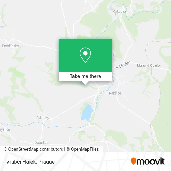 Карта Vrabčí Hájek