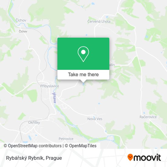Rybářský Rybník map