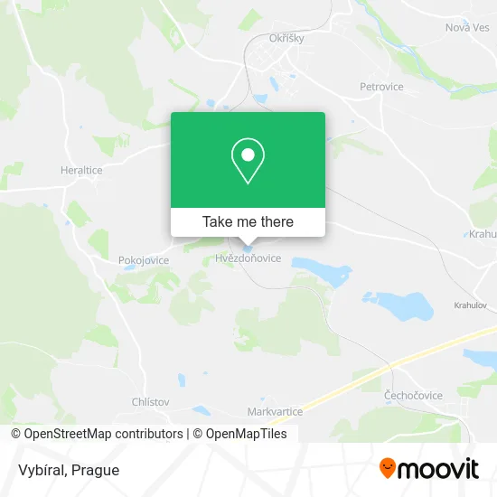 Карта Vybíral