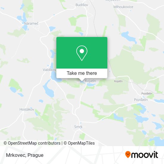 Карта Mrkovec