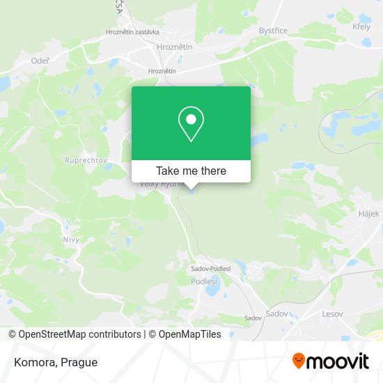 Карта Komora