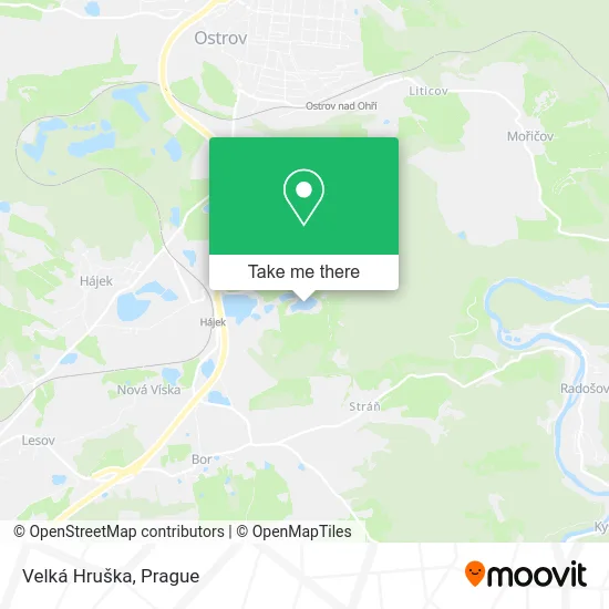 Карта Velká Hruška