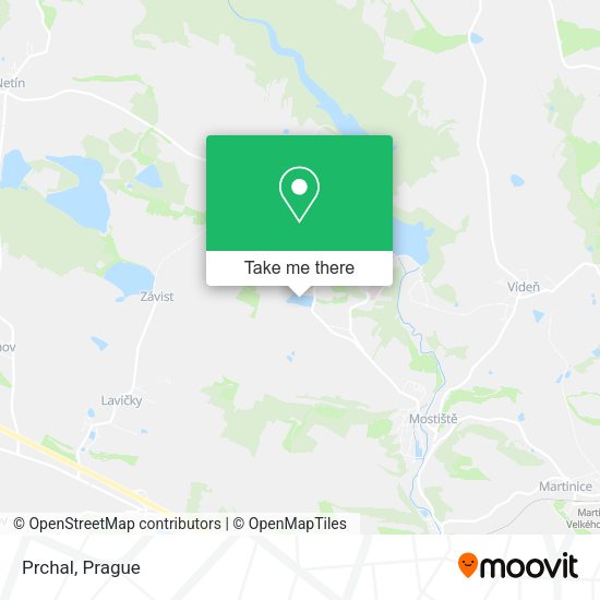 Карта Prchal