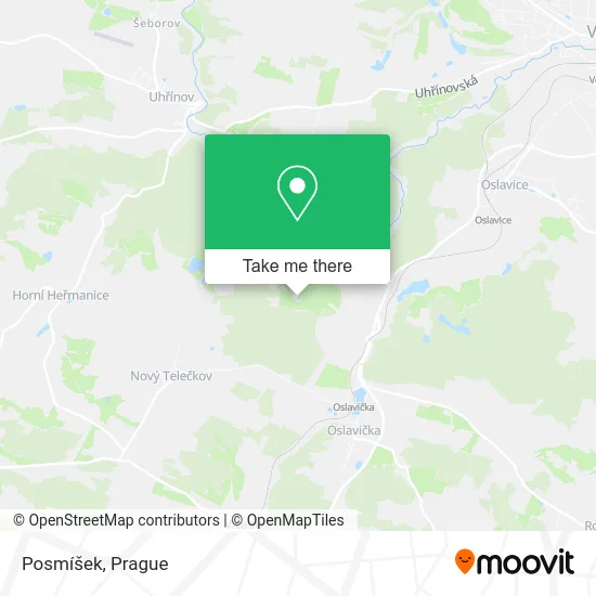 Карта Posmíšek