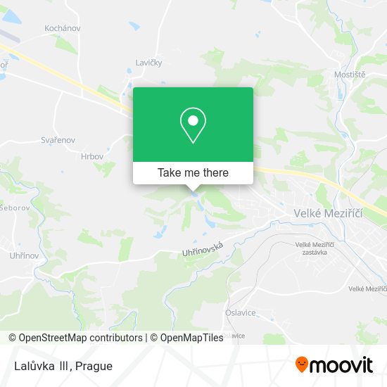 Lalůvka Ⅲ map