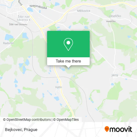 Карта Bejkovec
