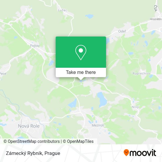 Zámecký Rybník map