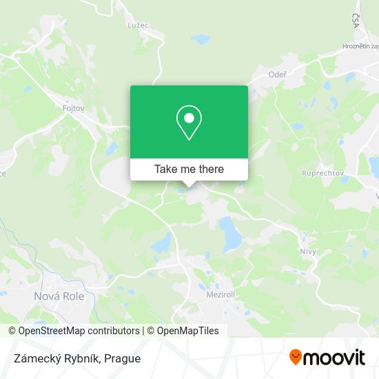 Zámecký Rybník map