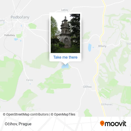 Карта Očihov