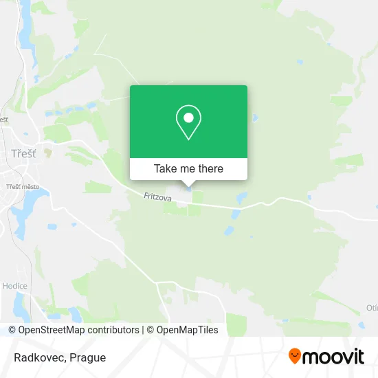 Карта Radkovec