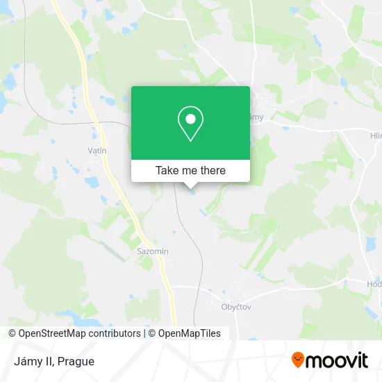 Карта Jámy II