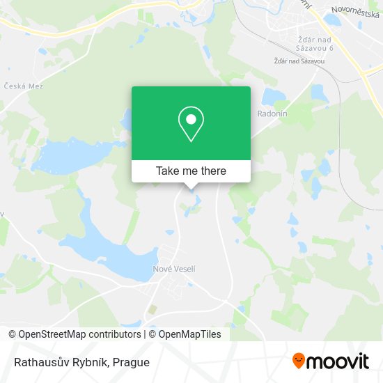 Rathausův Rybník map