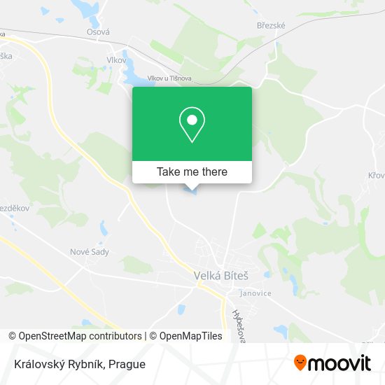 Královský Rybník map