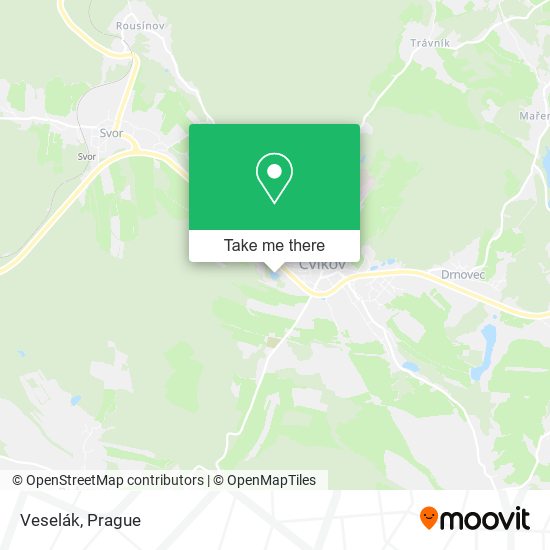 Карта Veselák