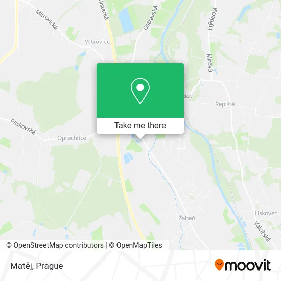 Карта Matěj