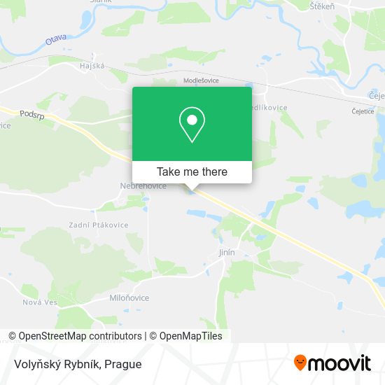 Volyňský Rybník map