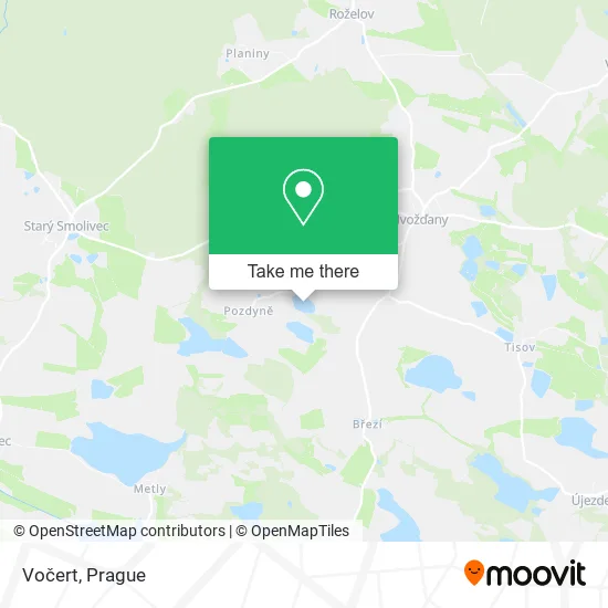 Карта Vočert