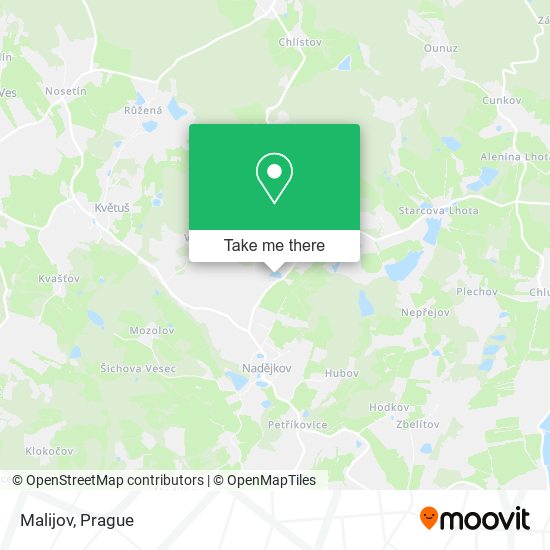 Карта Malijov