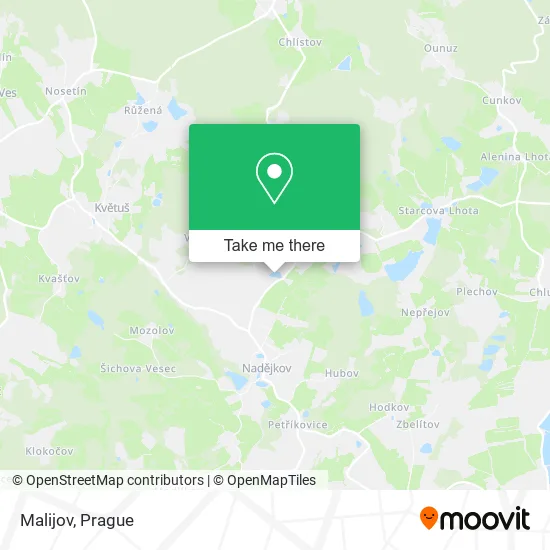 Карта Malijov