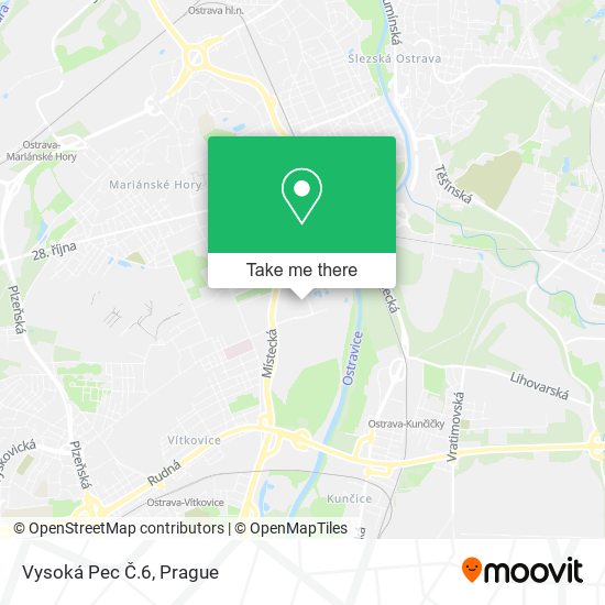 Карта Vysoká Pec Č.6