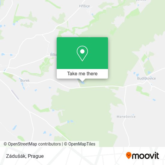 Карта Zádušák