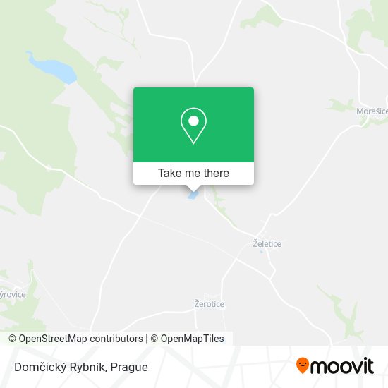 Domčický Rybník map