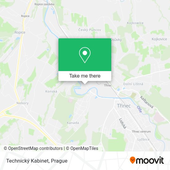 Technický Kabinet map