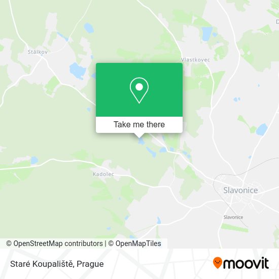 Staré Koupaliště map
