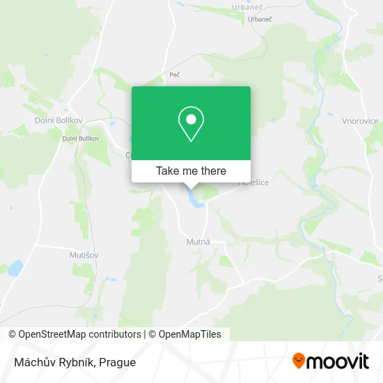 Карта Máchův Rybník