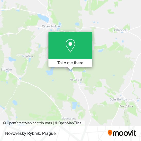 Novoveský Rybník map