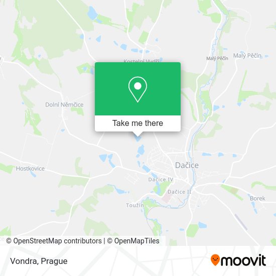 Карта Vondra