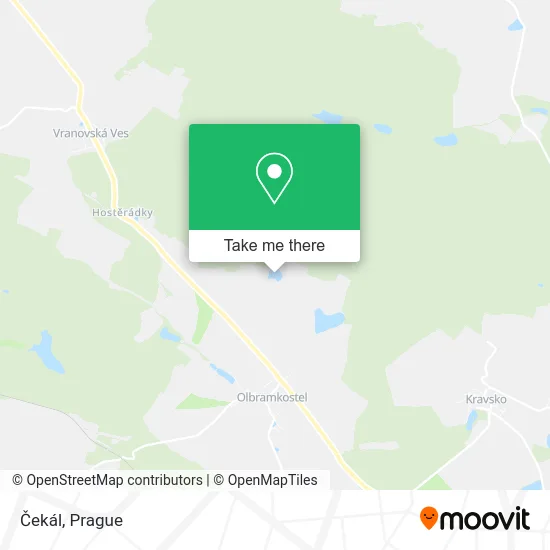 Карта Čekál