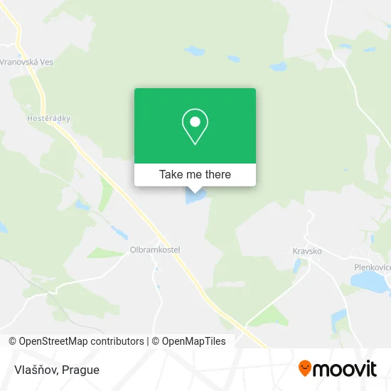 Карта Vlašňov