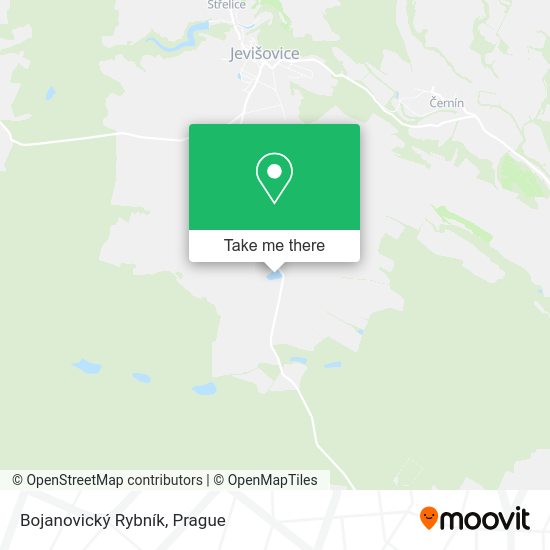 Bojanovický Rybník map