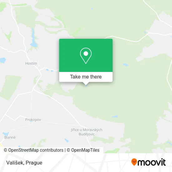 Карта Valíšek