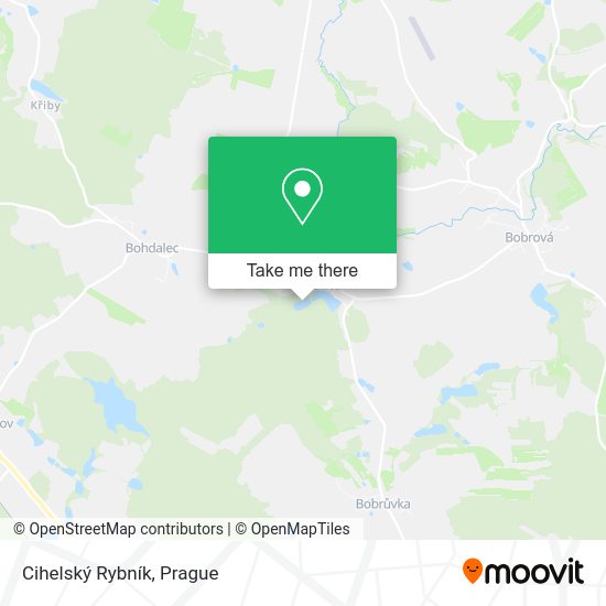 Cihelský Rybník map