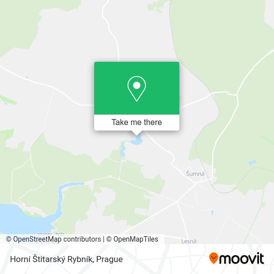 Horní Štitarský Rybník map