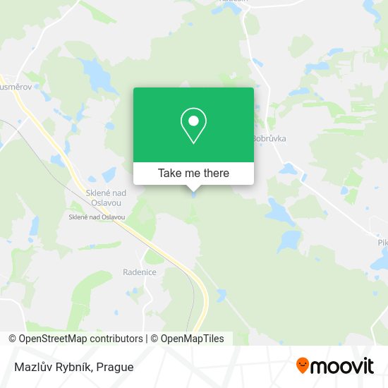 Mazlův Rybník map
