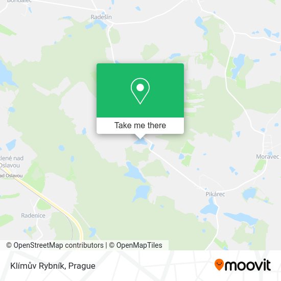 Klímův Rybník map