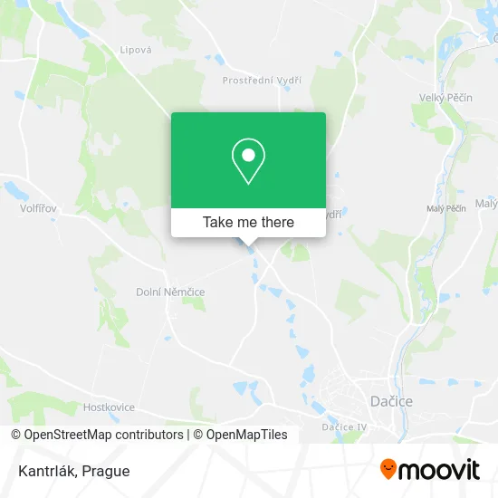 Карта Kantrlák