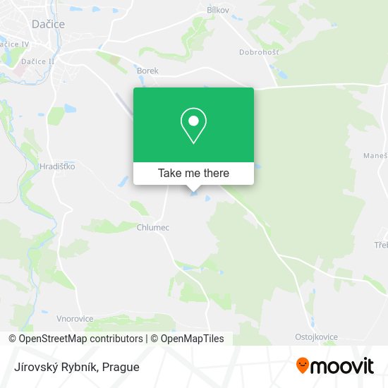 Jírovský Rybník map