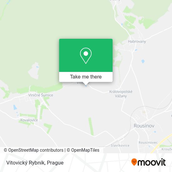 Vítovický Rybník map