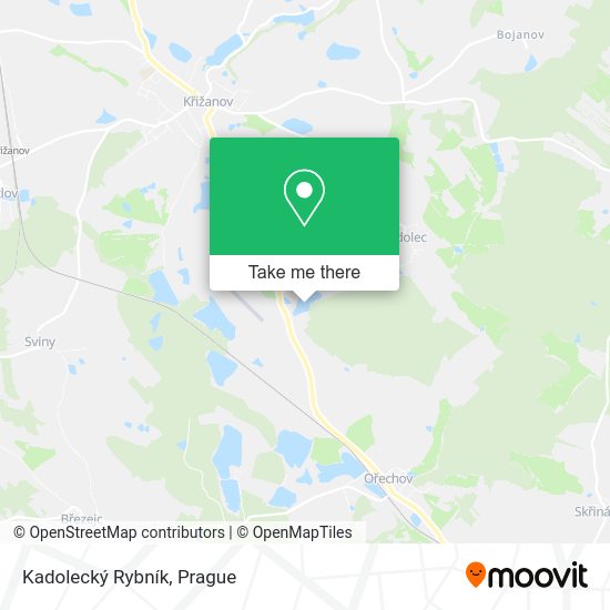 Kadolecký Rybník map