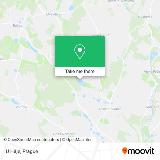 Карта U Háje