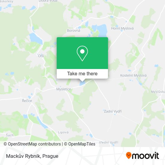 Mackův Rybník map