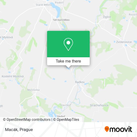 Карта Macák